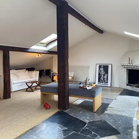 Apartment Large Bohemian Loft With Rooftop In Pere Lachaise Paris